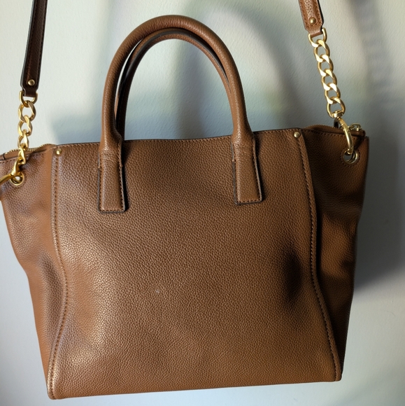 Tory Burch Everly Satchel Brown - Picture 13 of 14